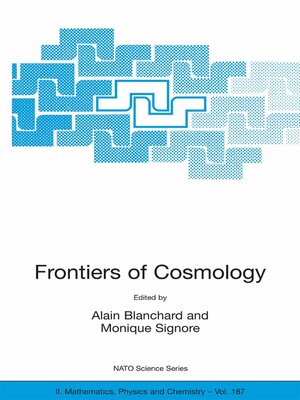 cover image of Frontiers of Cosmology